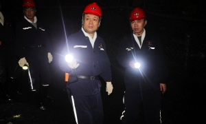 鲍衍胜到兴安矿调研检查工作
